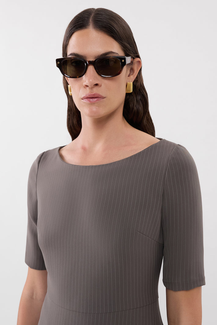 Signature Dress Stripe