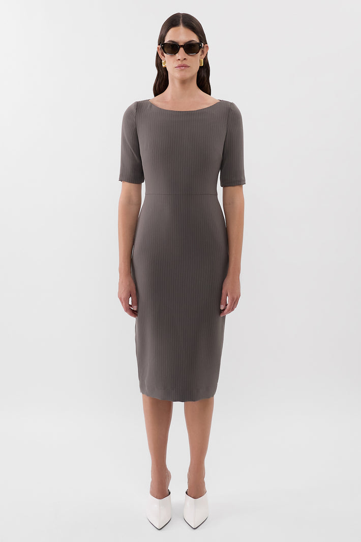 Signature Dress Stripe