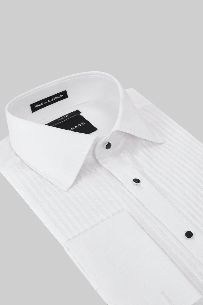 Signature Tuxedo Shirt Pintuck