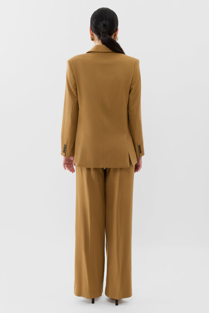 Wide Peak Lapel DB Blazer