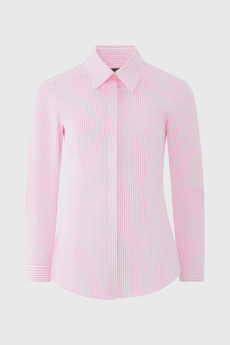 Tara Cotton Stripe Shirt – Farage