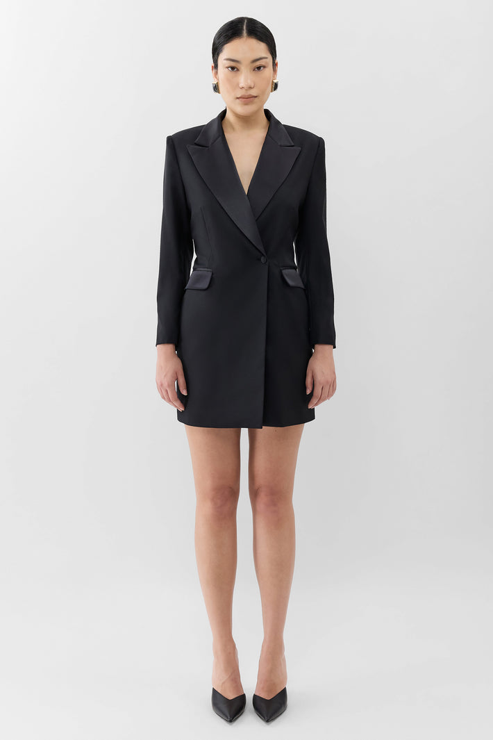 Tuxedo Dress