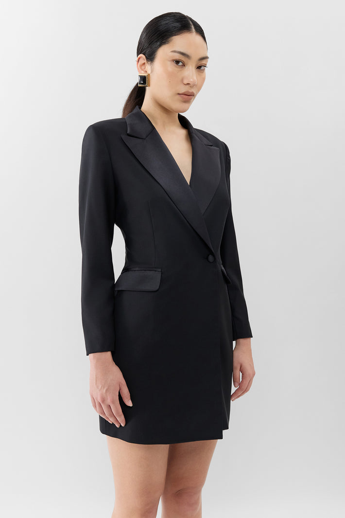 Tuxedo Dress