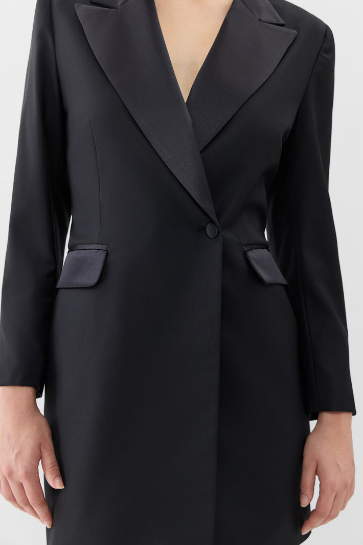 Tuxedo Dress