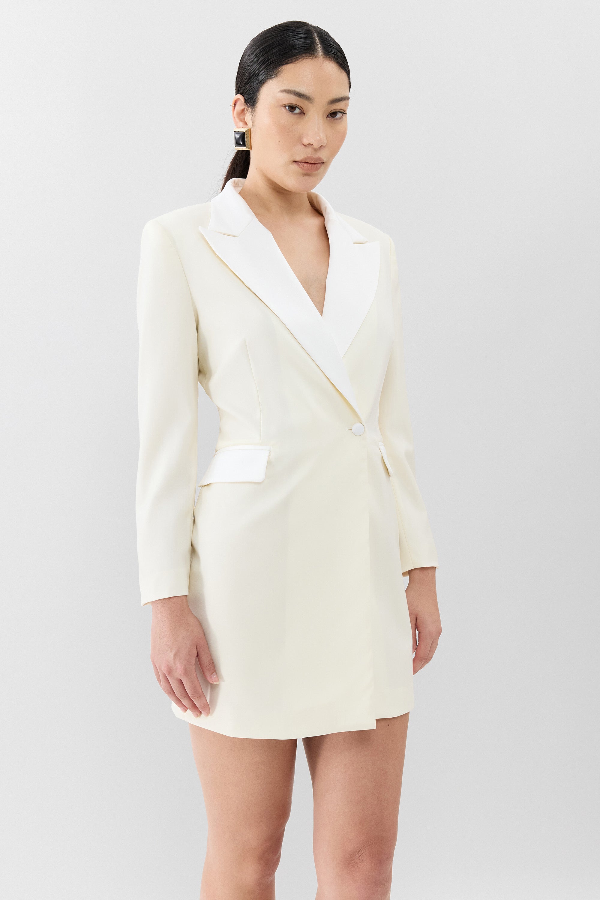 Tuxedo Dress