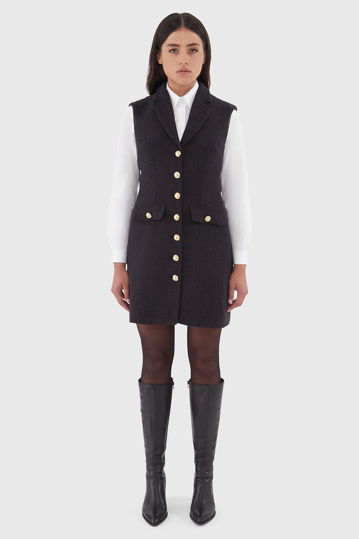 Morgan Tweed Dress