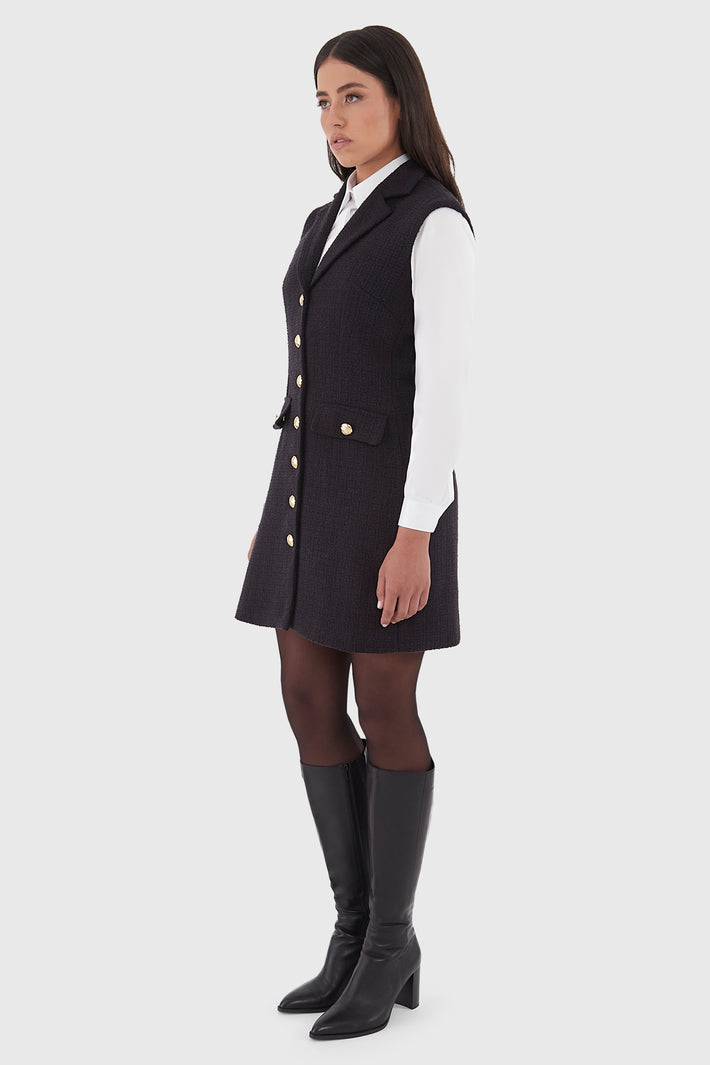Morgan Tweed Dress