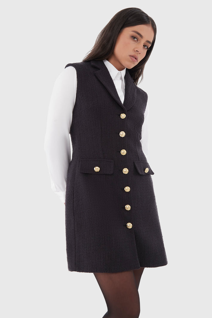 Morgan Tweed Dress