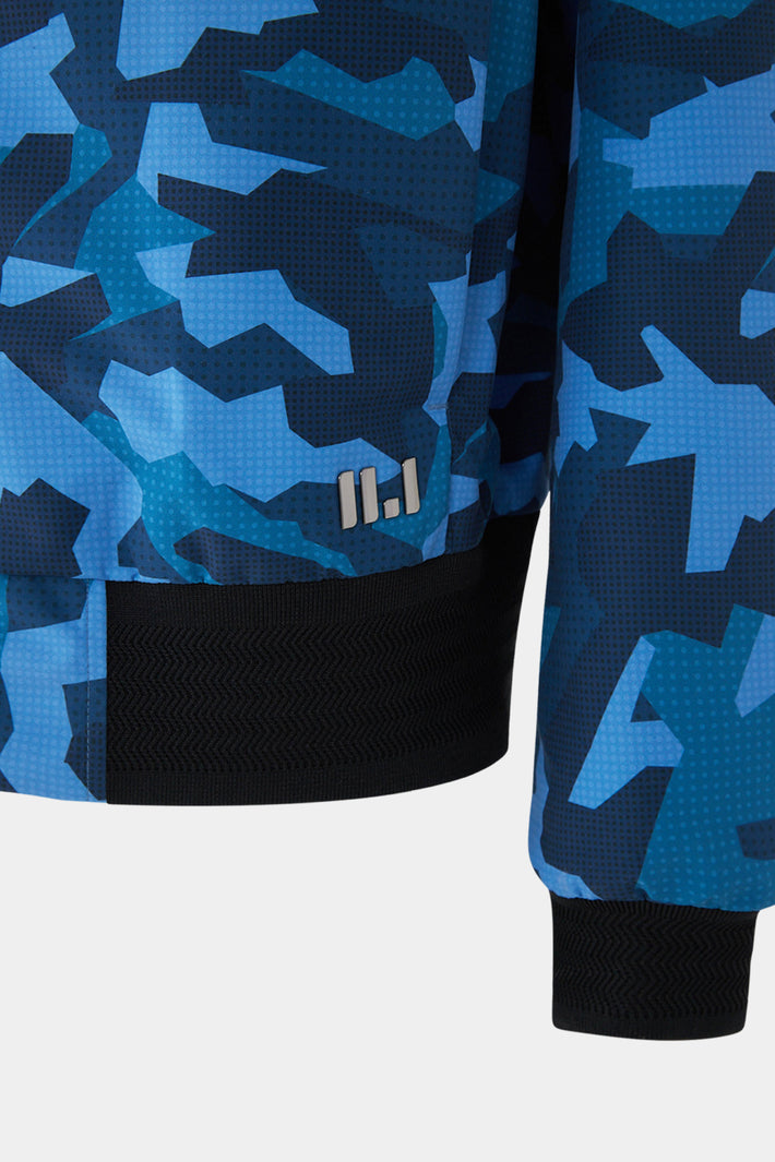 Printed Technical Bomber Jacket