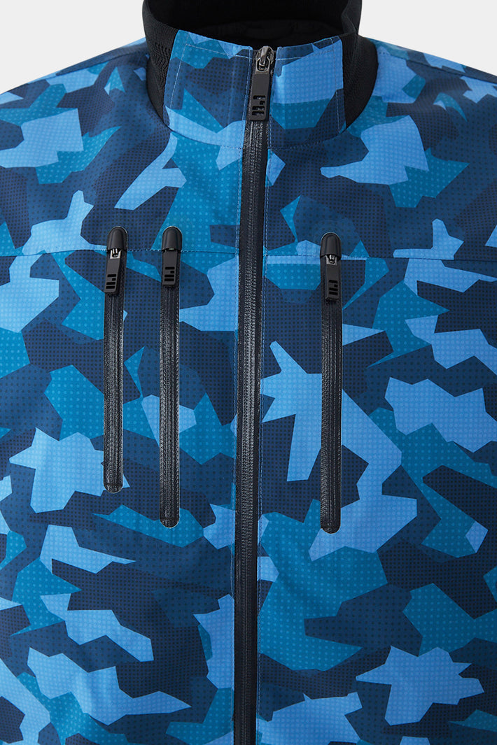 Printed Technical Bomber Jacket