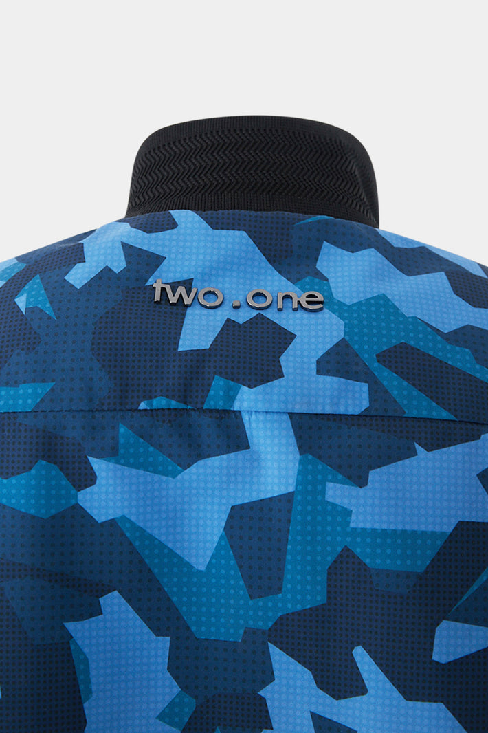 Printed Technical Bomber Jacket