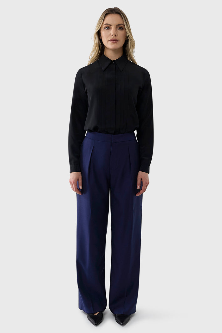 Tailored Pleat Front Trouser