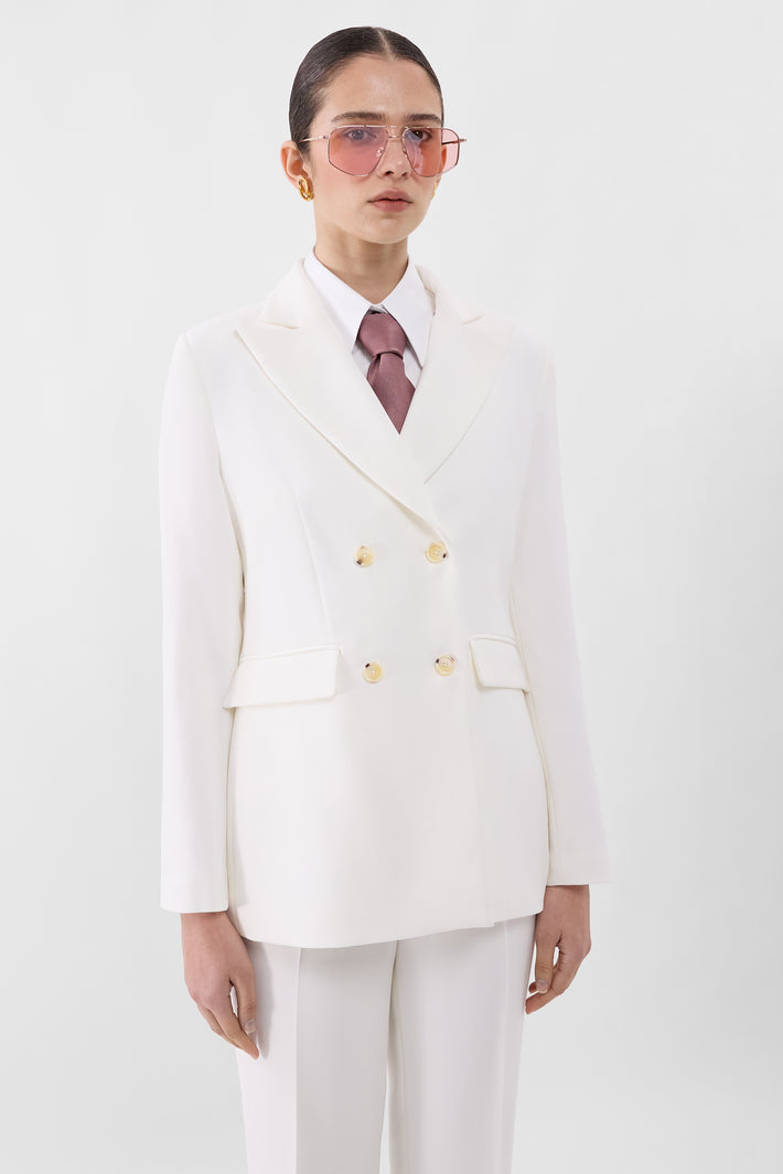 Signature Crepe DB Blazer