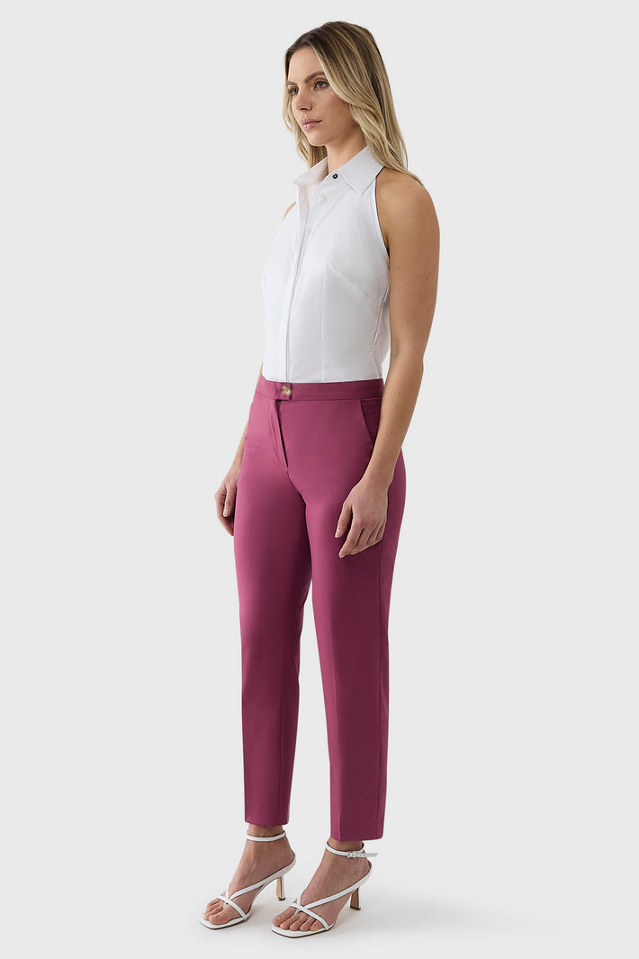 Slim Trouser in Rose