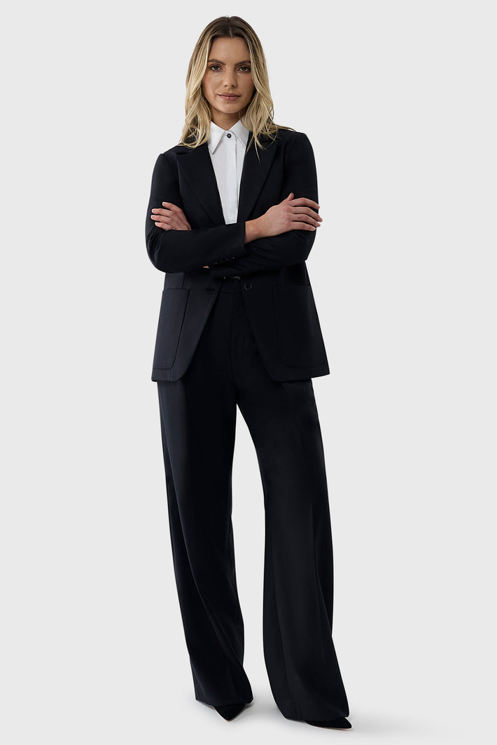 Tailored Pleat Front Trouser