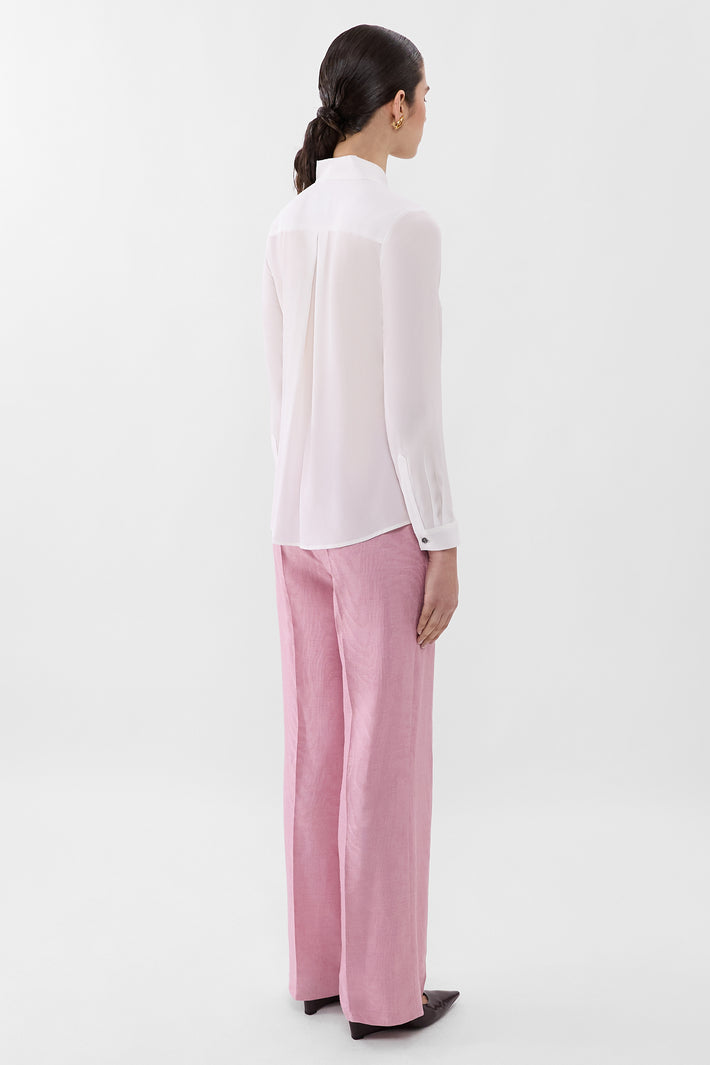 Pleated Panel Blouse