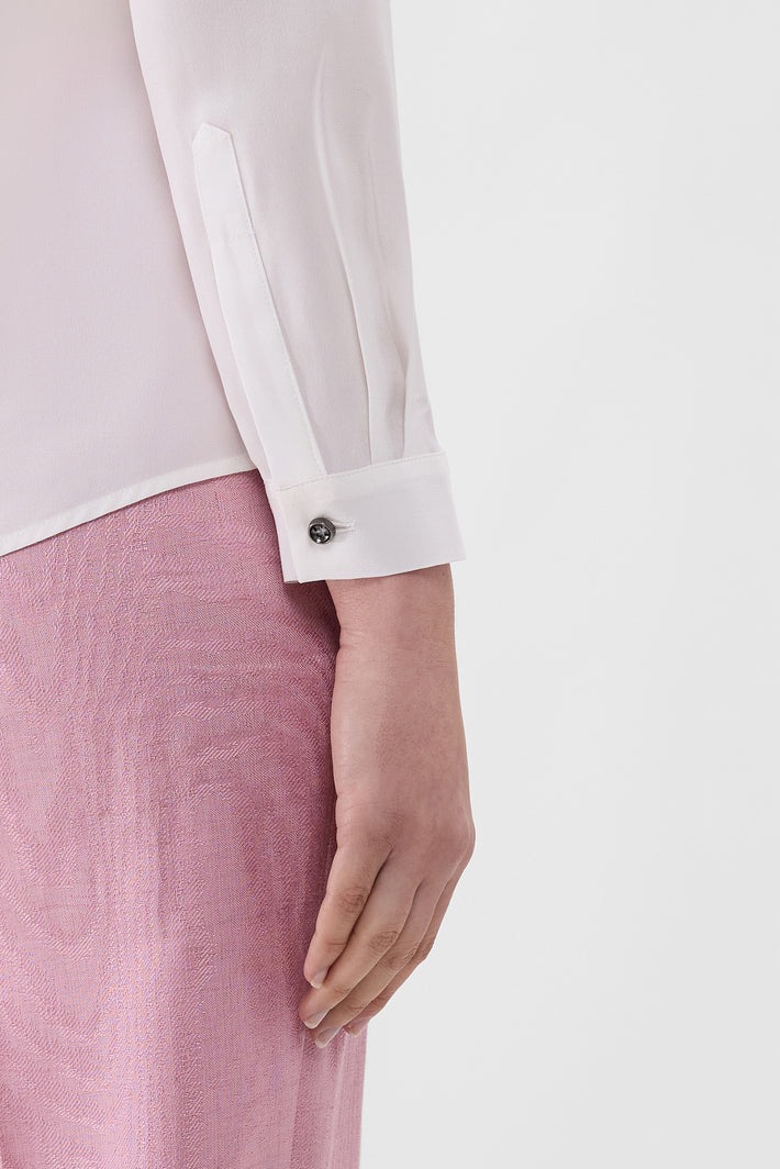 Pleated Panel Blouse