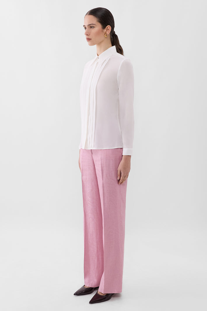 Pleated Panel Blouse