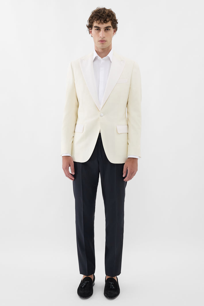 London Tuxedo Peak Lapel Ivory