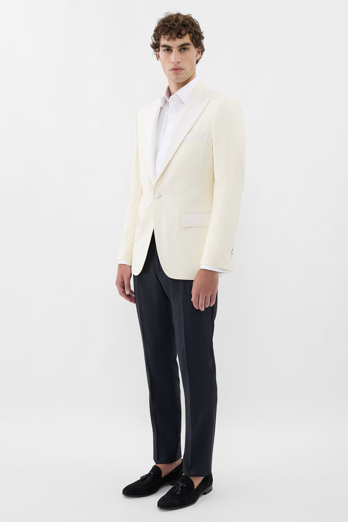 London Tuxedo Peak Lapel Ivory
