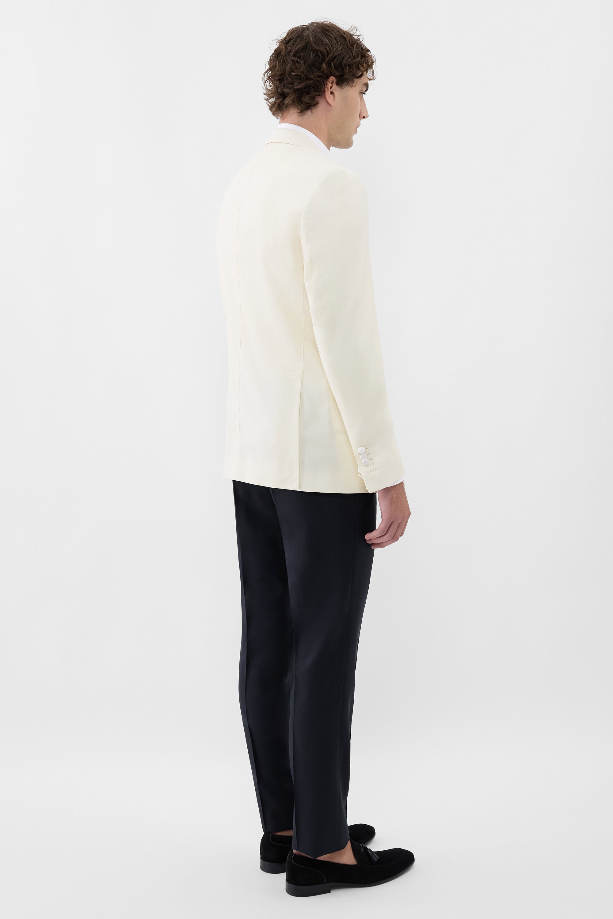 London Tuxedo Peak Lapel Ivory