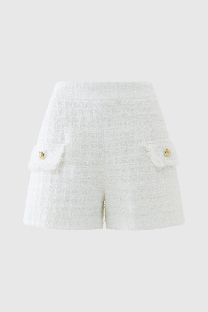 Tweed Shorts