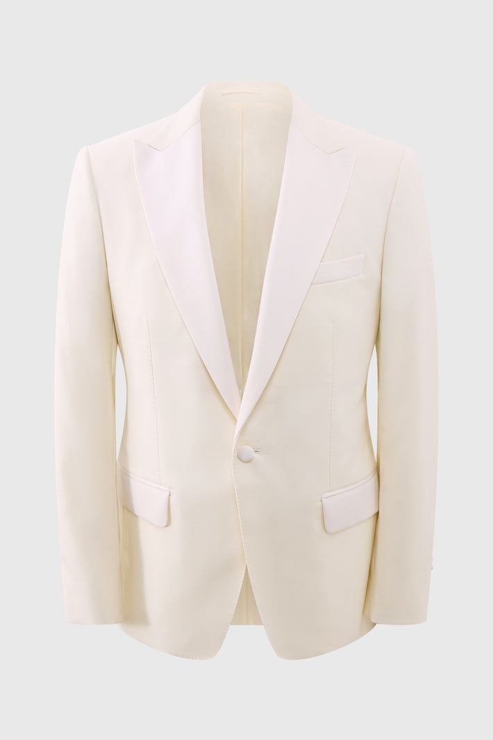 London Tuxedo Peak Lapel Ivory