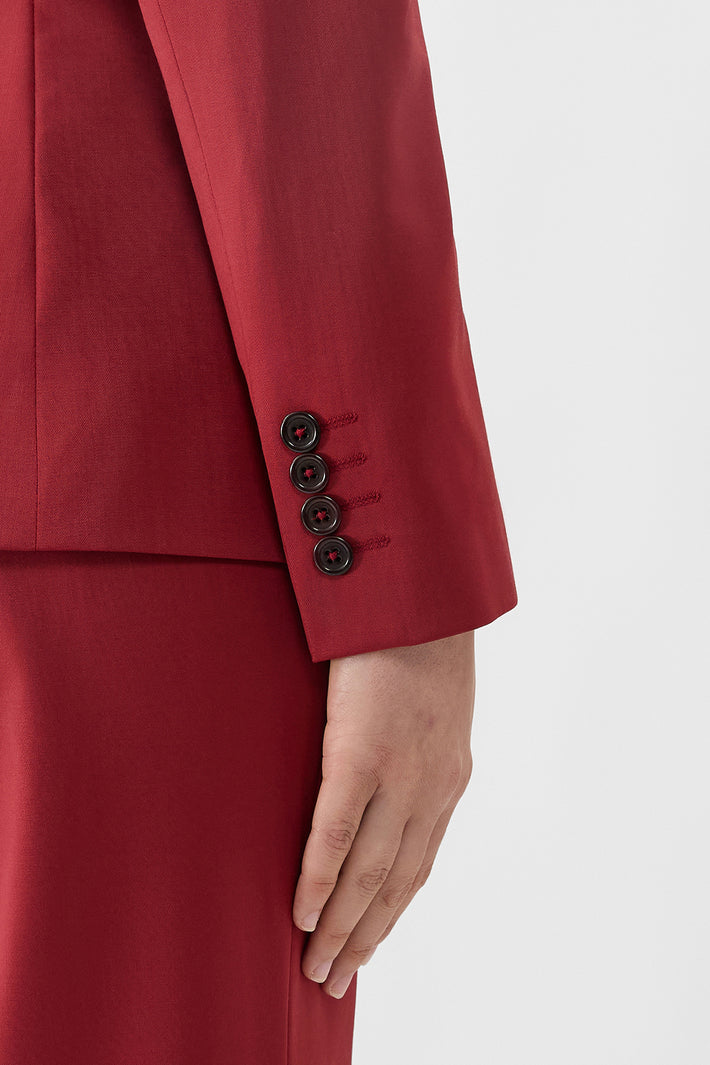 Signature One Button Blazer