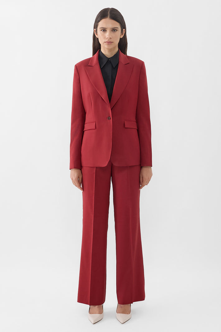 Signature One Button Blazer