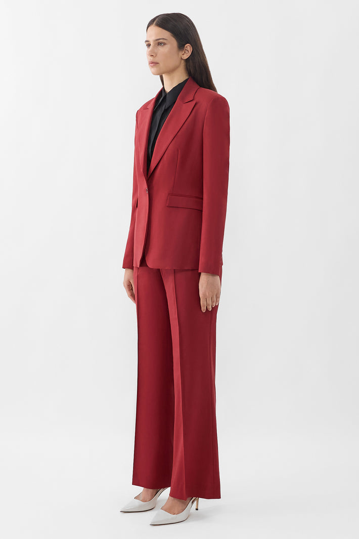 Signature One Button Blazer