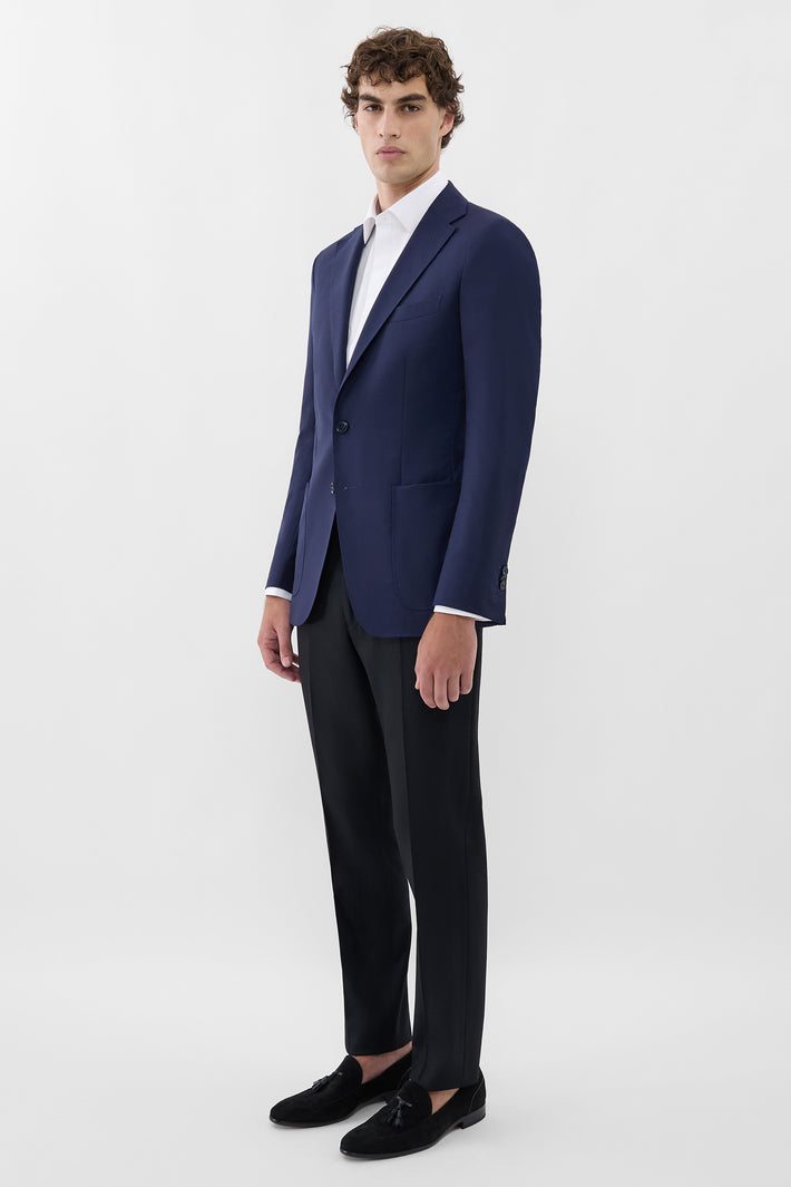 Signature Light Wool Textured Blazer