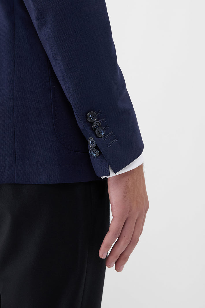 Signature Light Wool Textured Blazer