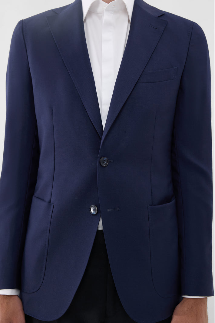 Signature Light Wool Textured Blazer