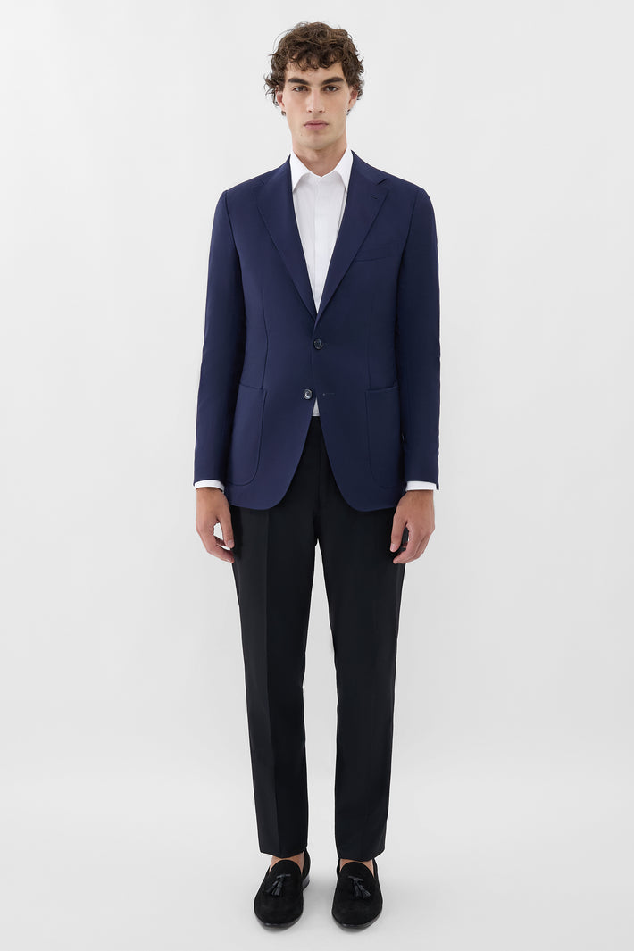 Signature Light Wool Textured Blazer