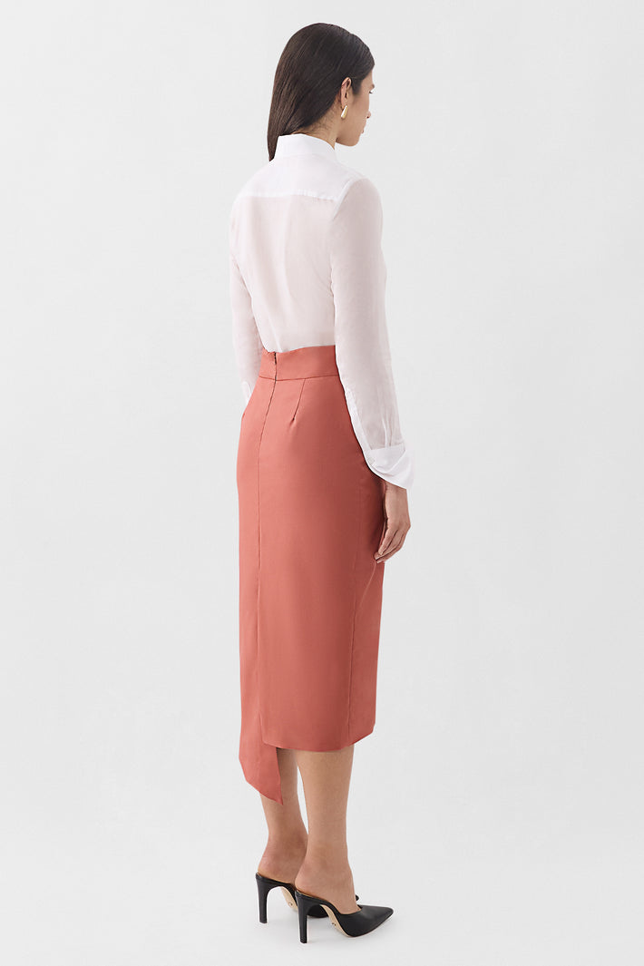 Assymetric Midi Skirt