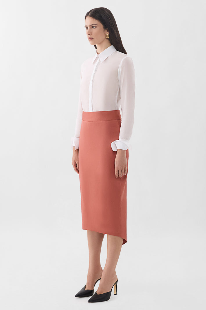 Assymetric Midi Skirt