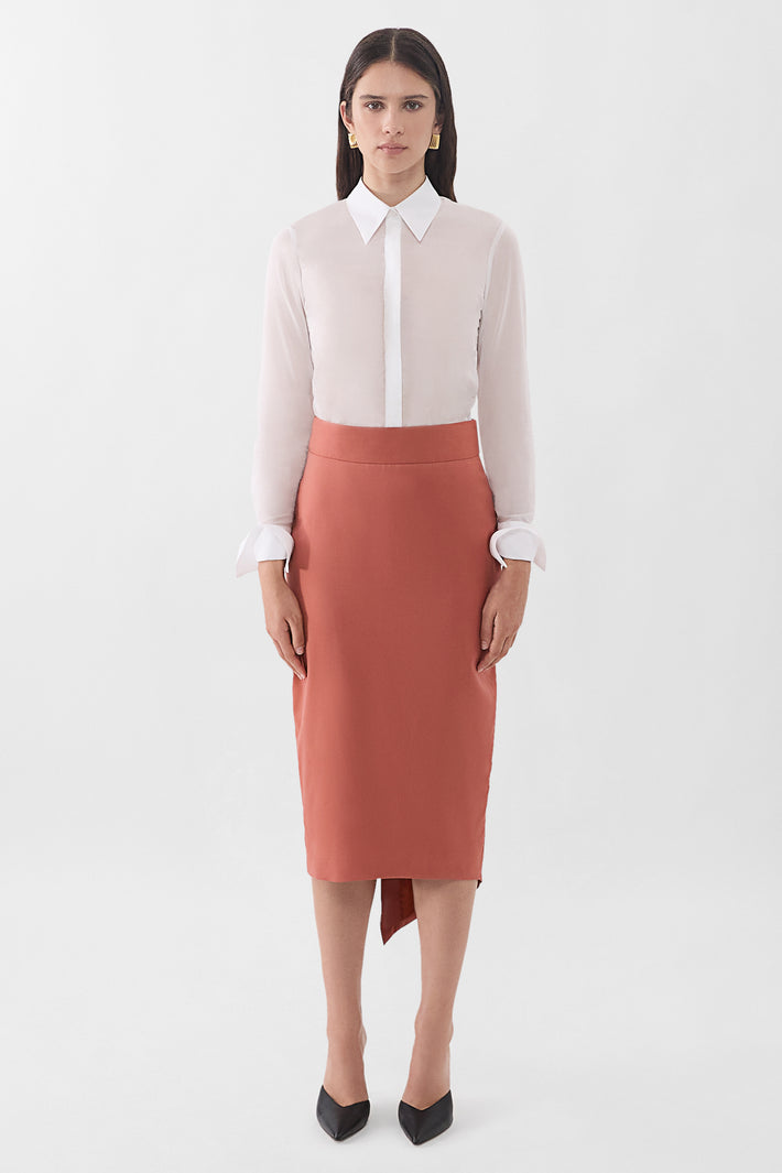 Assymetric Midi Skirt