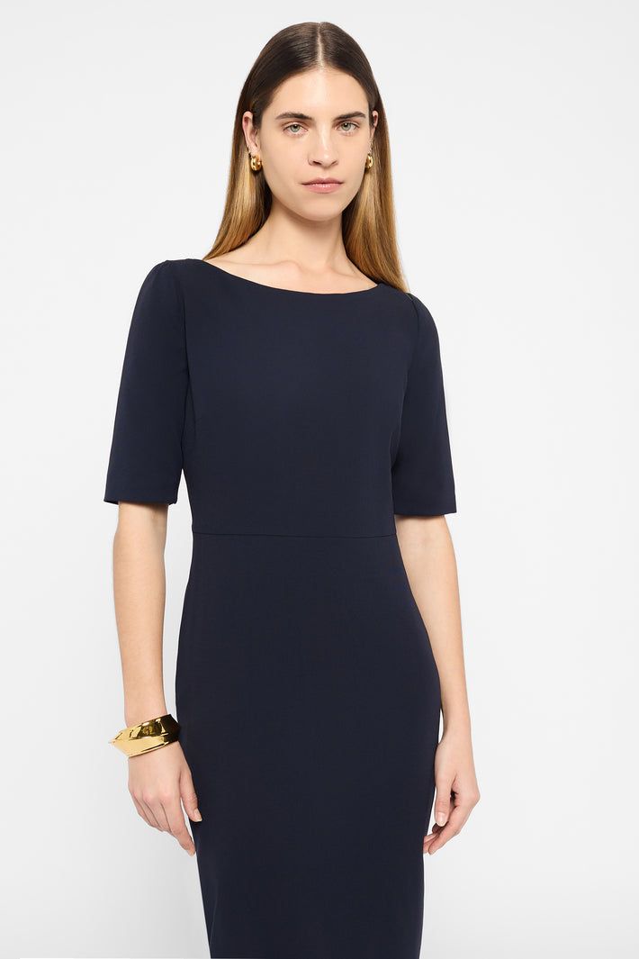 Signature Crepe Dress