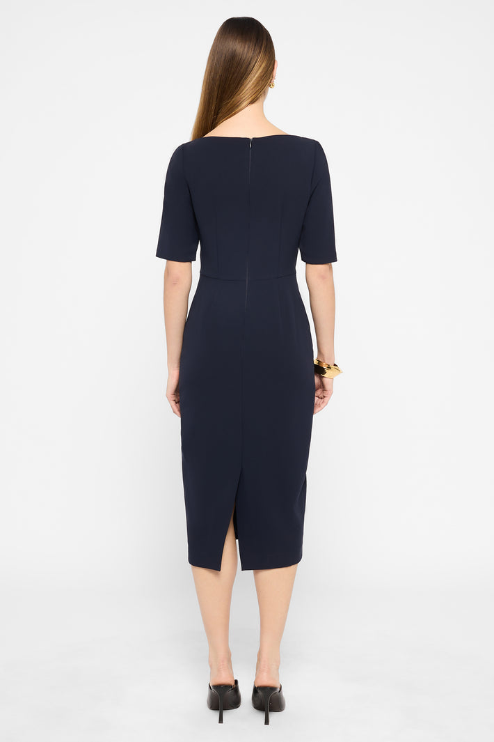Signature Crepe Dress