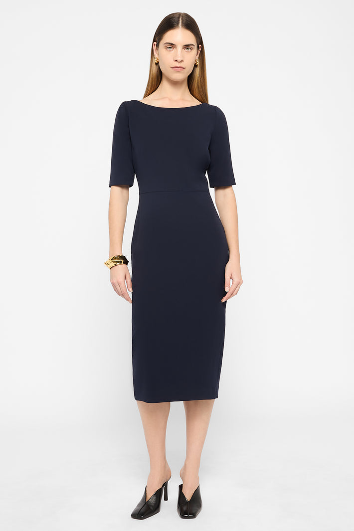 Signature Crepe Dress