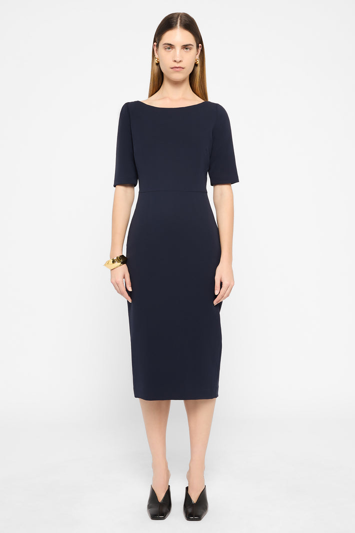 Signature Crepe Dress