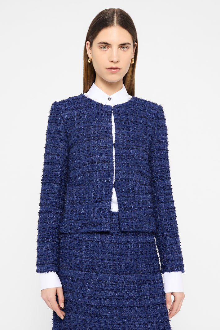 Tweed Bolero Jacket