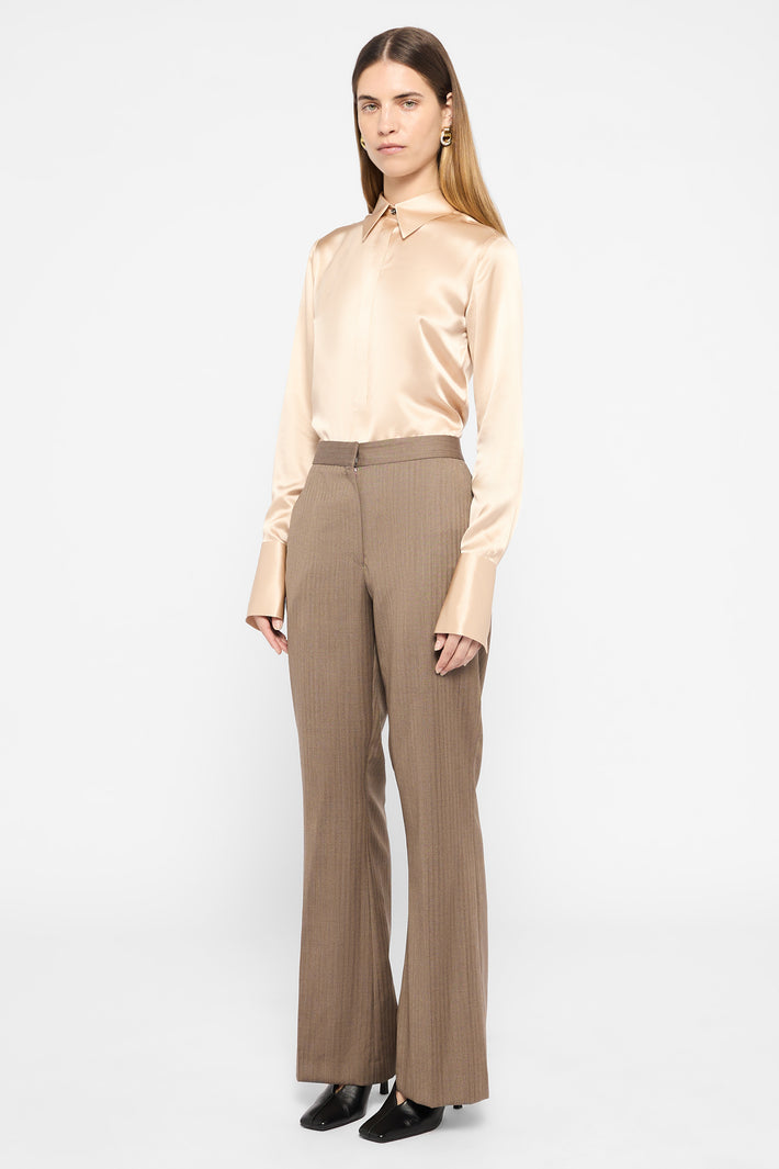 Italian Wool Bootcut Trouser