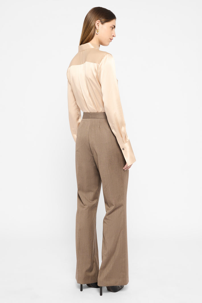 Italian Wool Bootcut Trouser