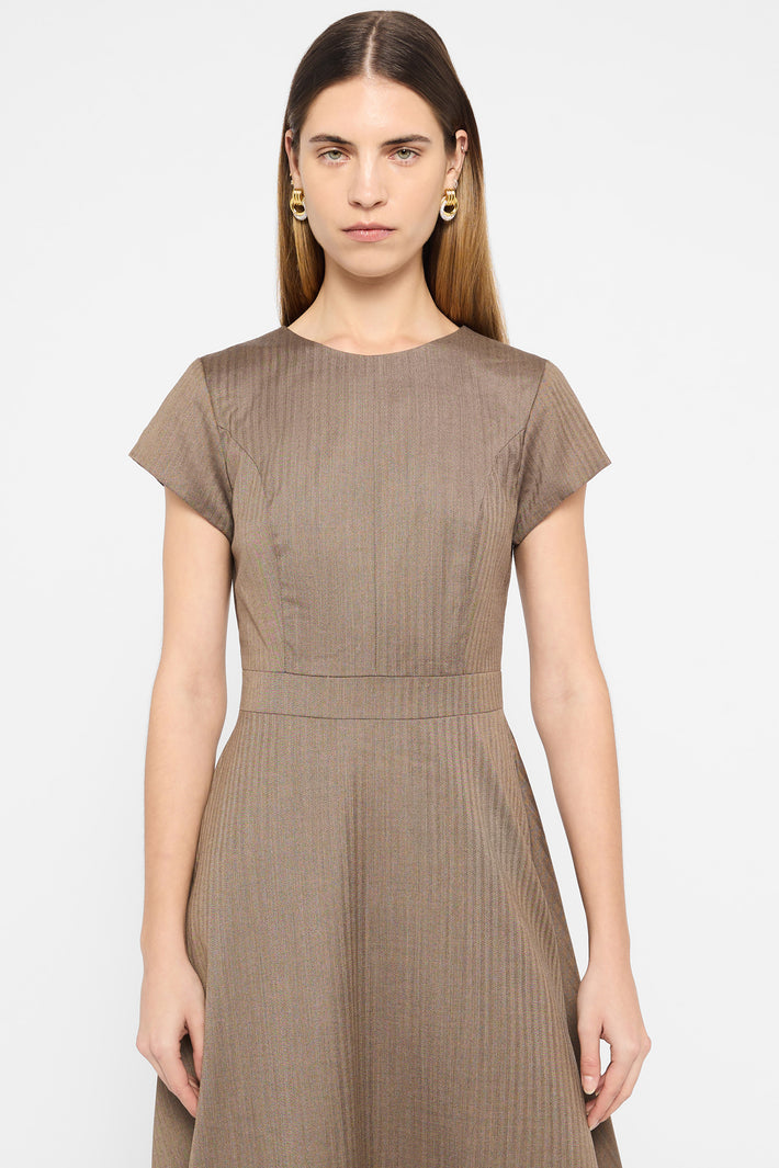 Italian Wool Aline Dress
