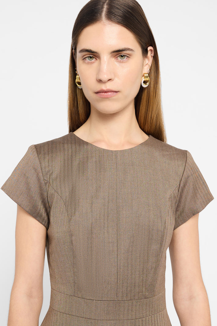 Italian Wool Aline Dress