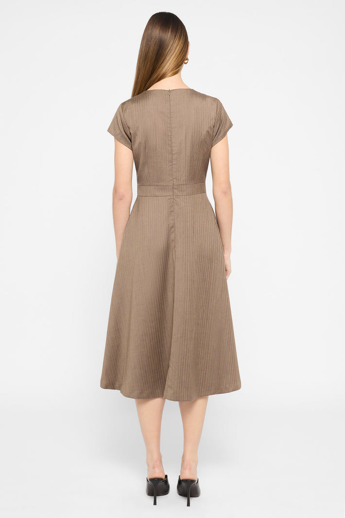 Italian Wool Aline Dress