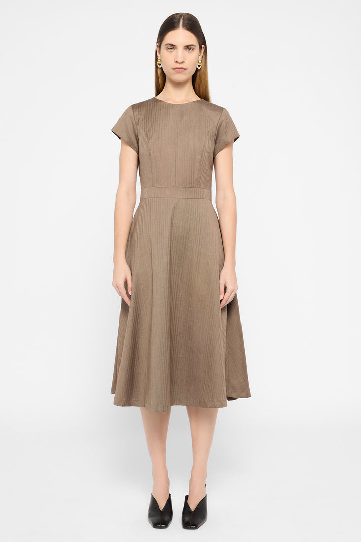 Italian Wool Aline Dress