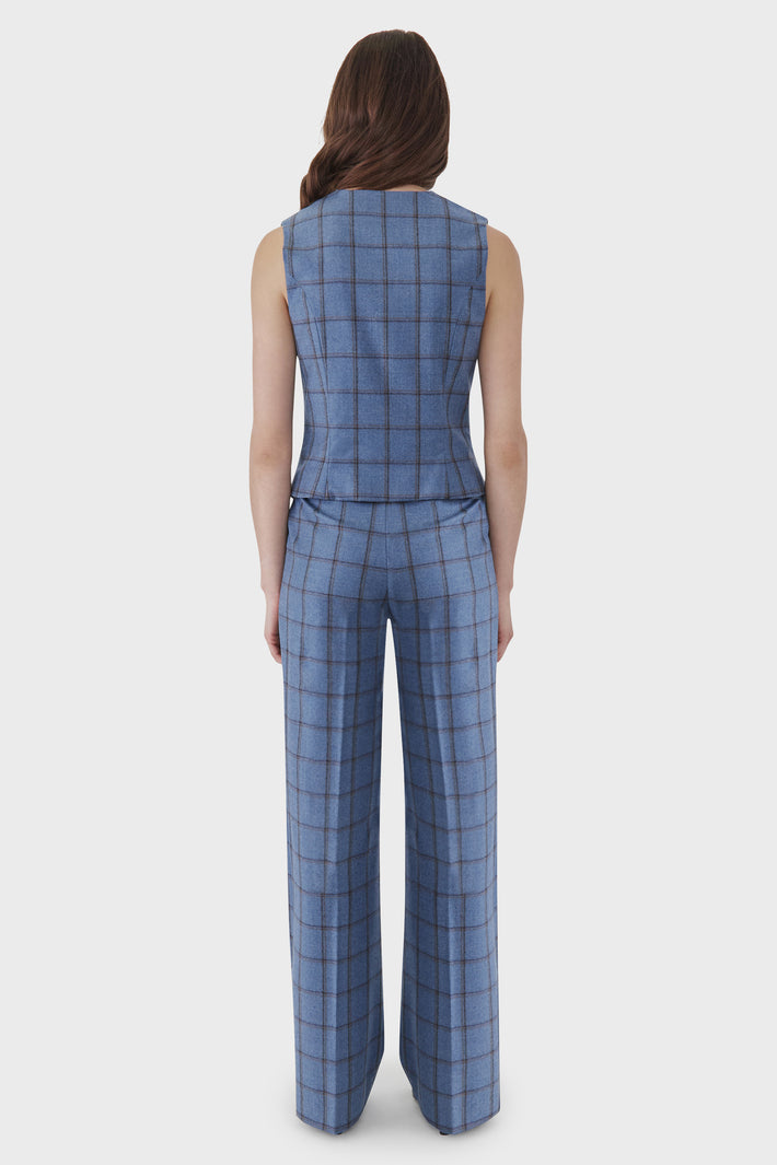 Florence Check Waistcoat