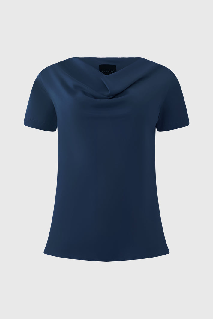 Aleksa Cowl Neck Top